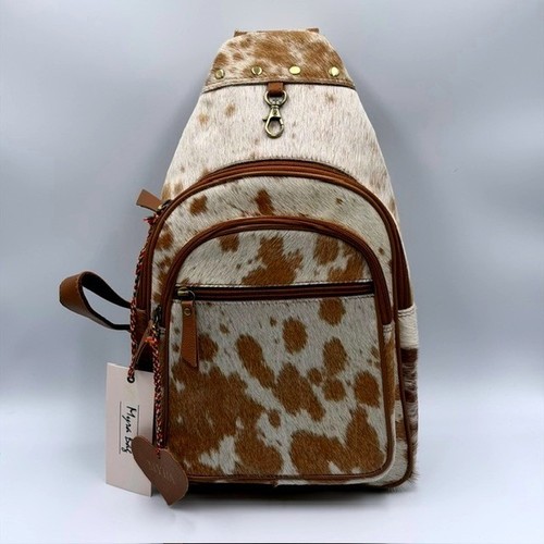 Myra bag brown - myra, cowhide