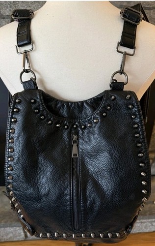 Backpack purse studded - backpack,