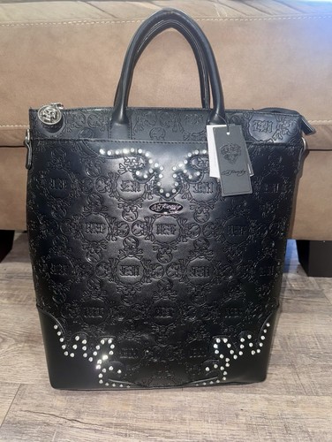 Hardy black satchel top - black,