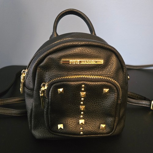 Steve madden black pebbled - black,