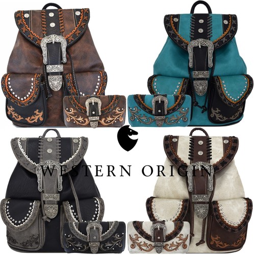 Western style tooled buckle - style,