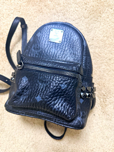 Authentic mcm black - black, leather