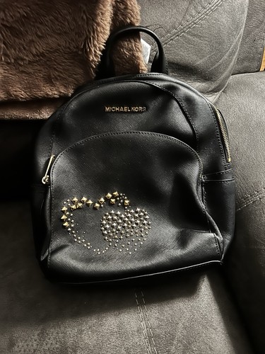 Michael kors black heart stud - michael,