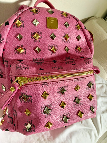 Mcm pink monogram studded - mcm,